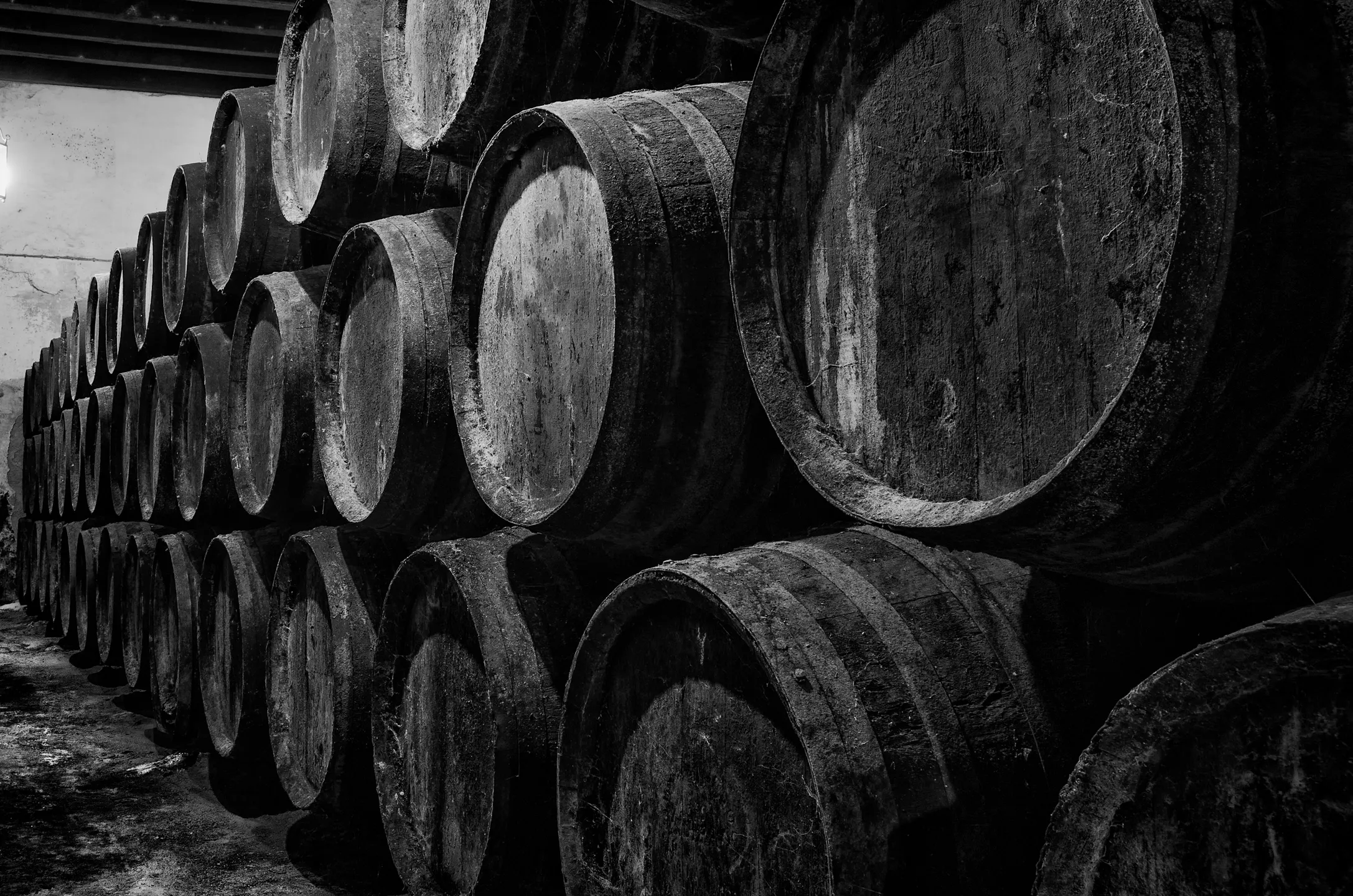 Whiskey barrels